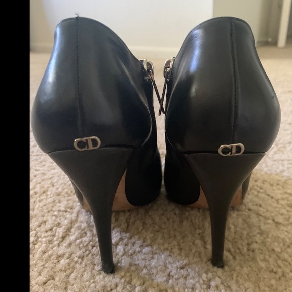 COPY - Dior black ankle boot heels - Picture 5 of 8